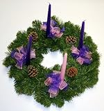 Advent Wreath with Candles