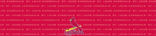 St. Louis Cardinals Team Auto Visor Decal