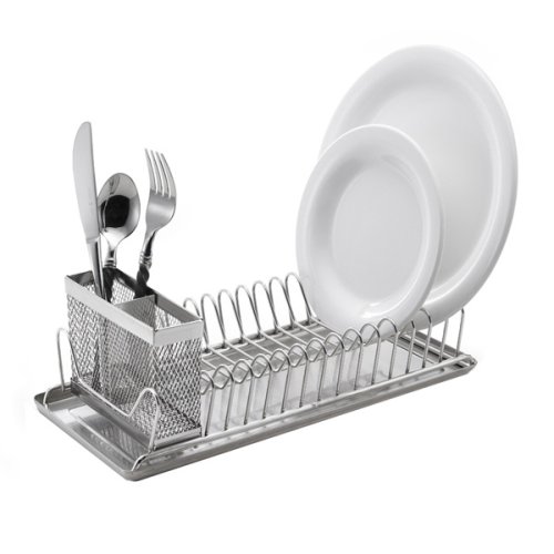 Polder Compact Stainless Steel Dish Rack