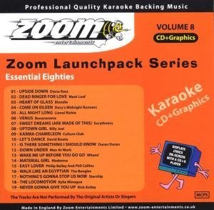 CD-Charts  Music : Zoom Karaoke CD+G - Launchpack Disc 8: Essential Eighties