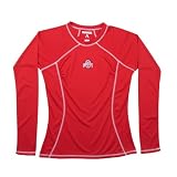 Antigua Ohio State University Women's Mercury Desert Dry Long Sleeve Shirt