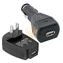 2X WALL + CAR USB CHARGER FOR ARCHOS 404 504 604 704 WiFi