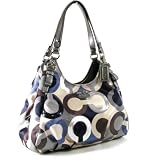 Coach Madison Op Art Sequined Maggie 19180 (Grey/Multi)