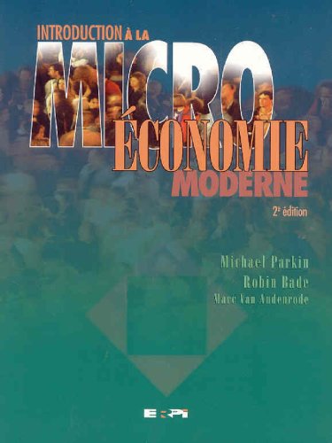 Introduction à la microéconomie moderne