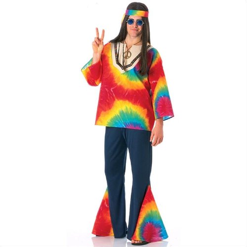 Psychedelic Hippy Adult 60s Costume