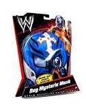 41QqJjt6psL. SL160  Mattel WWE Wrestling Rey Mysterio Mask Blue, White Cross & Black Trim
