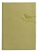 Yellow Embossed Bird Leather Journal - Lined