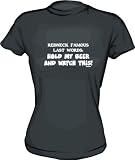 Redneck famous last words: HOLD MY BEER AND WATCH THIS! Women's tee Shirt in 6 Colors Small thru XXL
