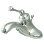 Kingston Brass KB354 BL Vintage 4-Inch Centerset Lavatory Faucet and Brass Pop-Up