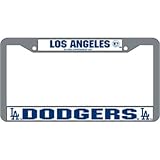 Los Angeles Dodgers MLB Chrome License Plate Frame