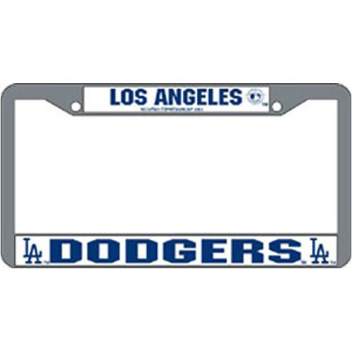 Los Angeles Dodgers MLB Chrome License Plate Frame