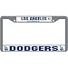 Los Angeles Dodgers MLB Chrome License Plate Frame Image
