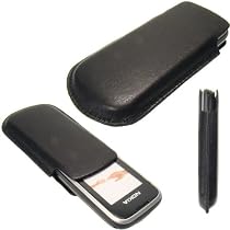 Clipless Case Leder-Etui H&uuml;lle Nokia 2323 und 2330 Classic