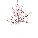 Pack of 6 Red Berry Indoor Outdoor Christmas Branches 36"