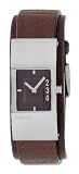 Fossil Cuff Two Hand Brown Dial Watch