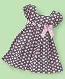 Sweet Heart Rose Little Girl Heart-Print Dress