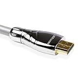 Maestro 20m Ultra Advanced High Speed HDMI Cable. Advanced display resolutions. Capable beyond 1080p to 2160p. With Ethernet & Latest 1.4a Version. Audio Return Channel. Professional Grade built. Nylon Braided. Deep Colour. Metal Die-cast casing.by Cablesson