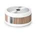 SPA Porcelain Canister with Bamboo Accents by Blomus