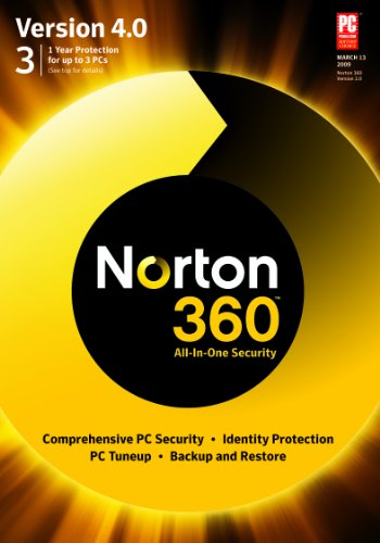 Norton 360 Version 4.0 1 User/3 PC  [Download]