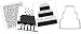 Country Kitchen Sweet Art Wedding Cake Cookie Texture Set