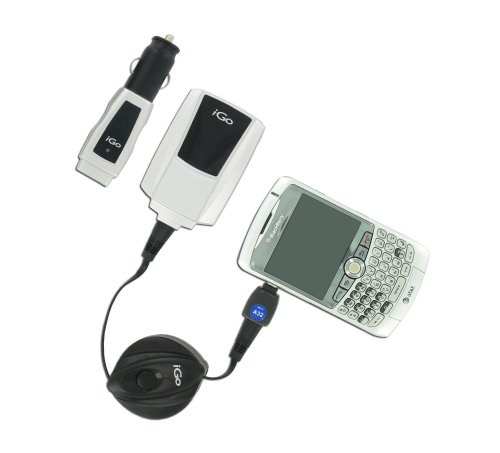 iGo Everywhere Auto Wall Charger Pack for BlackBerry Phones - Black