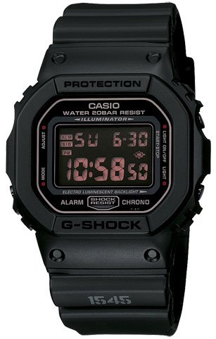 Casio G-Shock G-Force Military Mens Watch DW5600MS-1