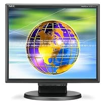 NEC MultiSync LCD195VX+BK 19 inch 600:1 5ms DVI Height-adjustable LCD Monitor (Black)