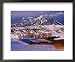 Bridger Mountain Range Near Bozeman, Bozeman, USA Lonely Planet Collection Framed Art Poster Print by Carol Polich, 22x18
