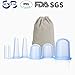 Facial Cupping Set 7 Pack SENREAL Face and Body Suction Cups Amazing Cupping Therapy Sets for Instantly Ageless Skin Improve Fine Lines & Wrinkles