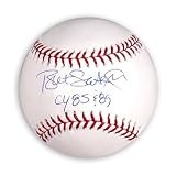 Bret Saberhagen Autographed Baseball with 85/89 CY Inscription