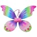 Girls Rainbow Wings Pixie Fairy Costume Wings for Kids