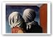 Les Amants (Lovers) by Rene Magritte 18"x23.75" Art Print Poster