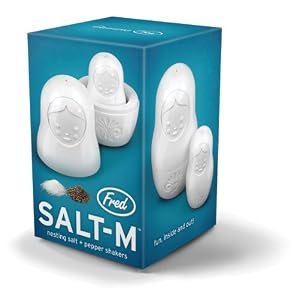Fred and Friends Salt-M: Matryoshka Salt and Pepper Shakers