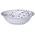 Cereal Bowl Set of 4 - White and Platinum