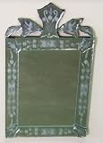 Etched Glass Venetian Mirror Ornate Antique Style