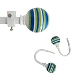 Striped Ball Drapery Hardware Collection