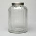 Tag Vintage Clear Glass Kitchen Large Canister, 21.5 Cup Capacity
