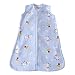 HALO SleepSack Micro-Fleece Wearable Blanket, Blue Dog, X-Large