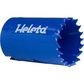 1-1 4 Bi-Metal Hole Saw (HSS-M42 Steel) - Used for Iron, Non-Ferrous Metals, Alloy Steel, Stainless... by Heleta