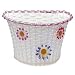 Sunlite Classic Flower Basket for Bicycles - Small - 10 x 6.5 x 6.25