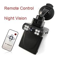 NEW Remote Control Car Vehicle camera DVR 8 LED night vision Dashboard Camera DVR With motion detection S186