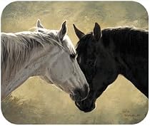 Hearts Desire Adeline Halverson Horses Mouse Pad MousePad