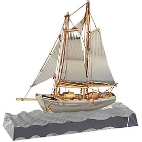 Bluestone Design Crystal Wave Sailboat