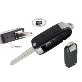 Car Key Video Camera with Sound Detection Technology, Includes 2gb Micro SD Card -... 