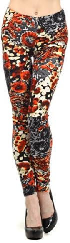 Women's Fun Multicolor Tribal Leggings- Fashion Leggings - Leggings - Clothing