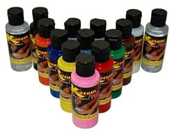 BASIC 12 NAIL PAINT COLORS 12 Solid Airbrush Nail Paints Kustom Shop