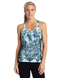 Pure Karma Women's Blue Print Tank