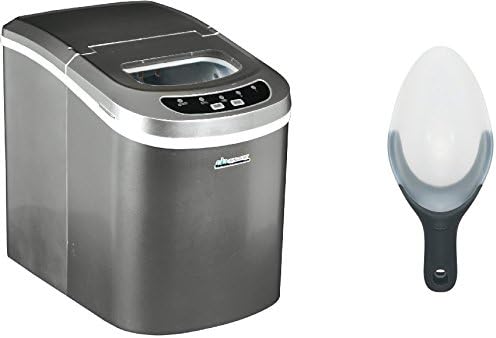 Avalon Bay AB-ICE26S Portable Ice Maker & OXO Good Grips Scoop, Translucent White