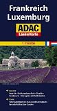 ADAC L&auml;nderKarte Frankreich, Luxemburg 1 : 700 000: Mit Ortsregister - Mit Fernstra&szlig;enkarte, Reiseinfos, Reisef&uuml;hrer: Register: Legende, .. - Nationalparks, landschaftlich sch&ouml;ne Strecken - ADAC Kartografie