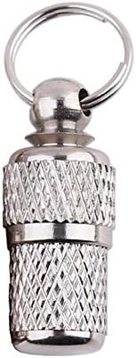 Hecoribe Environmental Nickel Pet Dog Cat Puppy ID Address Name Label Anti-lost Tag Barrel Tube Collars New